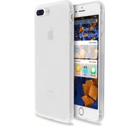 mumbi Housse compatible avec iPhone 7 Plus / 8 Plus Handy Case Housse pour téléphone portable double GRIP, blanc