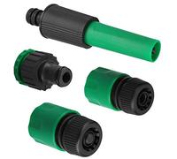 mumbi Lot de 4 raccords de Tuyau d'arrosage - Accessoires - Raccord de Tuyau - 1/2"