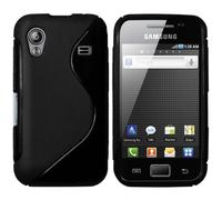 mumbi PowerGrip Coque de protection Pour Samsung Galaxy Ace S5830 TPU Noir (Import Allemagne)