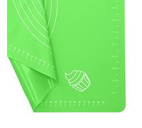 mumbi Tapis de cuisson à pâtisserie - Grand format XXL - Anti-adhésif - Antidérapant - Vert - 64 x 45 cm - 31144