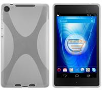 Mumbi X-TPU Coque pour Google Nexus 7 FHD Modèle 2013 Blanc Transparent