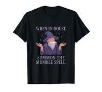 Mumble Spell Wizard Magic Design pour les fans de Fantasy T-Shirt