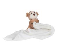 Mumbles - Couverture avec singe en peluche - Bébé (Lot de 2) (RW6678)