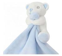 Mumbles - Doudou bebe peluche nounours - MM700 - blanc et bleu G