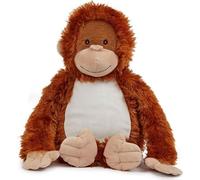 Mumbles - Jouet en peluche, orang-outan PC5382 (L) (Orange/Blanc)