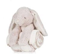 Mumbles - Peluche lapin et sa couverture - MM034 - beige Beige G