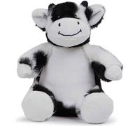 Mumbles - "Printme Mini" vache en peluche RW10445 (26 cm) (Noir/Blanc)