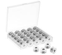 MumdoYAL 25 Pcs machine a coudre accessoires，couture accessoires，canette machine a coudre，adapté pour les machines à coudre à bobine. (métal)