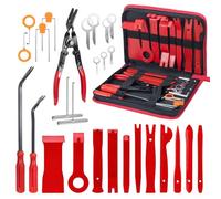 MumdoYAL 28 Stück Outillage Mecanique Auto,Kit Nettoyage Voiture,Covering Voiture,Zubehör Befestigung Clips Removal Reparatur Werkzeuge