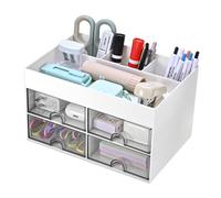 MumdoYAL Organiseur de bureau avec compartiments pour accessoires - Tiroirs pratiques pour une organisation parfaite du bureau