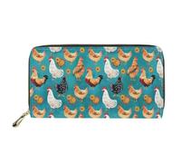 Mumeson Portefeuille de voyage style bohème pour femme, Coq de poulet, One Size