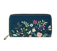 Mumeson Portefeuille de voyage style bohème pour femme, Floral (cc4043), One Size, Portefeuille RFID