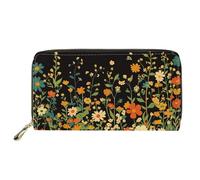 Mumeson Portefeuille de voyage style bohème pour femme, Marguerite, taille unique