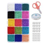 MUMIAO Kit de métier à tisser réglable pour la fabrication de bijoux | Kit de métier à tisser réglable avec perle - Métier à tisser durable pour bijoux et perles