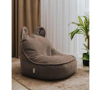 Mumin Fauteuil Enfant en Velours côtelé Cosy et Moelleux Parfait pour la Chambre des Enfants
