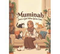 muminah just a girl who loves cats: A Cute Lined Journal and Notebook for Girls to Record Adventures, Dreams, and Cat Stories