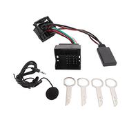 mumisuto Adaptateur Audio sans Fil Bluetooth 5.0, Câble Adaptateur De Musique Bluetooth avec Microphone, Appels Mains Libres, Remplacement pour Ford Focus Mondeo Fiesta Fusion 6000CD pour Voitures