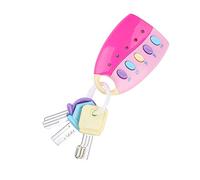 mumisuto Bébé Jouet Clé, Intelligente Télécommande de Voiture Jeu de Simulation Musical Alimenté par Batterie 3,9 x 2,4 Pouces pour Enfants Jouets éducatifs