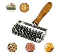 Mumisuto Emporte-pièce en acier inoxydable pour biscuits, pâtisserie et pizza avec manche ergonomique 13,3 x 20,5 cm