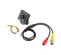 mumisuto HD Cameram, Mini HD 700TVL 170 ° Grand Angle 2,1 mm Lentille Couleur Surveillance Caméra de Sécurité Jour Intérieur Extérieur Utilisation de Bureau à Domicile