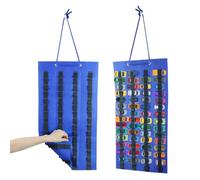 mumisuto Organiseur Pliable à Suspendre, Vitrine Compatible avec le Design des Camions Hot Wheels, Vitrine Murale pour Camion Hot Wheels, étagères pour Jouets, Peut Stocker 120 Camions Hot Wheels