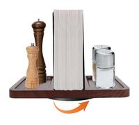 mumisuto Porte-Serviettes De Table, Porte Serviette Papier Avec Plateau, Rotatif à 360°, Distributeur De Serviettes En Papier, Pour Tables, Cuisines, Pique Nique, Restaurants