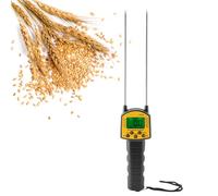 mumisuto Testeur Humidité, Smart Sensor AR991 Humidimètre Numérique Multifonction avec écran LCD et Sonde en Acier à Double Tige pour Grains de Blé, Riz, Cacahuètes, Soja