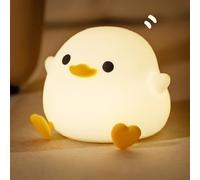 mumisuto Veilleuse Enfant, avec 2 Intensité et Lanière en Silicone Veilleuses pour Enfants, Veilleuse Lapin Veilleuse Bebe Kawaii Deco Chambre Bebe, Deco Chambre Ado Fille Cadeau Naissance Fille