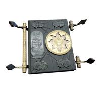 Mummy Book of The Dead Prop - Décoration en résine faite à la main, livre égyptien antique | Décoration de collection unique pour la maison, souvenir de mythologie pour les amateurs d'histoire, les