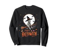 Mummy Cat Witch Candy Spooky Ghost Happy Halloween Costume Sweatshirt