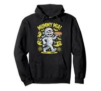 Mummy Mia Funny Halloween Pizza Humour Sweat à Capuche