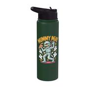 Mummy Mia Lunettes d'Halloween Stainless Steel Insulated Water Bottle