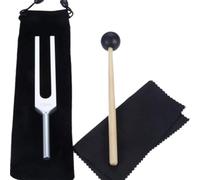 MUMQAQ Instrument de guérison 528 Hz, diapasons pour guérison, diapason 528 Hz pour guérison, ensemble de diapasons de guérison, appareils de guérison de fréquence pour yoga et méditation Accessoires