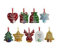 MUMQAQ Ornements en verre de mer, cadeau de remerciement, cadeau de Noël précieux et peu précieux en acrylique, comme des étoiles