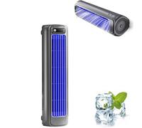 MUMQAQ Sherum Cooling Ace Climatiseur portable, 3 vitesses réglables, ventilateur tour rechargeable par USB, air 3D, pour chambre/bureau/cuisine/salle de bain