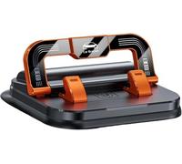 MUMQAQ Support de téléphone de voiture rotatif à 360 degrés pour tableau de bord de voiture - Réglable - Angle vertical horizontal - Ventouse antidérapante - Support de téléphone pour téléphone