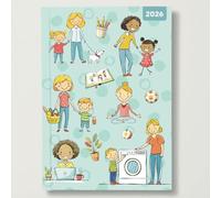 Mum's Diary Agenda 2026 rembourré Motif rouge-gorge Format A5