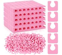 Mumufy Lot de 1 000 séparateurs d'orteils individuels en mousse souple pour pédicure - Séparateurs d'orteils confortables pour femmes, hommes et filles - Manucure - Vernis à ongles - Art peinture spa