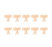Mumusuki 10 Châssis élastiques de Pack, Réutilisables de Chaise de Mariage en Tissu en Polyester pour les Décorations de Cérémonie de Remise des Diplômes de la Fête de la Fête de Banquet (Champagne)