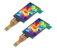 Mumusuki 2PCS 1,14 Pouce D'écrans D'affichage de Couleur avec Interface SPI, Pilote ST7789V, Résolution 135 X 240, Poids Léger pour la Carte de Contrôle, Expérience Visuelle Claire et