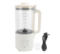 Mumusuki 8 sur 1 Petite Machine à Lait Automatique, 120W Maker de Lait de Soja, Machines Multifonctionnelles avec Mélangeur de -chauds à Faible et Faible Bruit en Acier (Prise UE 220V)