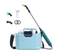 Mumusuki Arroseur électrique de Jardinage, Conception Télescopique Légère, Dispositif d'arrosage capacité de 5 L pour l'irrigation et Le Nettoyage du Jardin (Multicolore #-5)