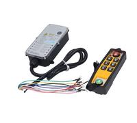 Mumusuki Ascenseur électrique télécommandé Industriel, Matériau ABS, Contrôleur de Grue Résistant aux Chocs, Portée de 100 M pour Machines Lourdes et Applications CNC