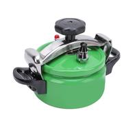 Mumusuki Autocuiseur, Autocuiseur à Double Fond en Alliage D'aluminium, Facile à Ouvrir et à Fermer, pour Cuisinière à Gaz (2L)