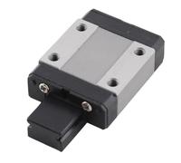 Mumusuki Bloc de Chariot MGN12C Bloc de Diapositive Linéaire de Glissière Haute Précision Acier de Roulement avec Centrage Automatique μm Niveau pour CNC Machine 3D Imprimante