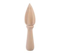 Mumusuki Bois au Citron en Bois Aléatoire Agrumes Agrumes Juicer Squeezer Manual Juicer pour Citrons Limes Oranges avec Matériau en Outil de Cuisine