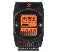 Mumusuki Câble Convertisseur USB vers 4 Voies 485, Isolation de qualité Industrielle, Protection ESD 1500 V, Transmission de Données Transparente pour Les Systèmes