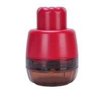 Mumusuki Cherry Pitter Machine, Portable 7 Hole Cherry Pit Rycoum avec Conception Push pour les Pique-niques de Cuisine Jam Cherries Plats (rouge)