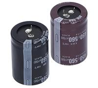 Mumusuki Condensateur électrolytique 450V 560 μF 2PCS Résistant à Température à Haute Température avec une Nominale pour l'équipement Audio Alimentation Automobile
