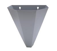 Mumusuki Cône de Poulet en Acier Inoxydable Cône de Tuerie de Volaille Cône pour Les Poules Broilers Flat Back Design Facile à Laver Le Transport et Le Stockage